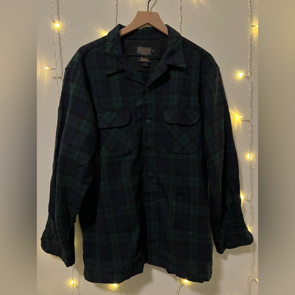 Pendleton Men's Original Board Shirt | XL | Wool Button Up - Picture 4 of 10